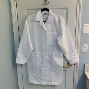 White Long Lab Coat
